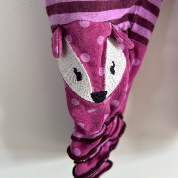 Matilda Jane Purple Striped Leggings - Picture 5 of 6